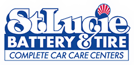 St lucie tire and battery logo